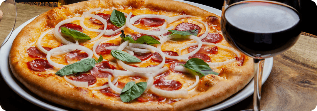 Pepperoni And Wine