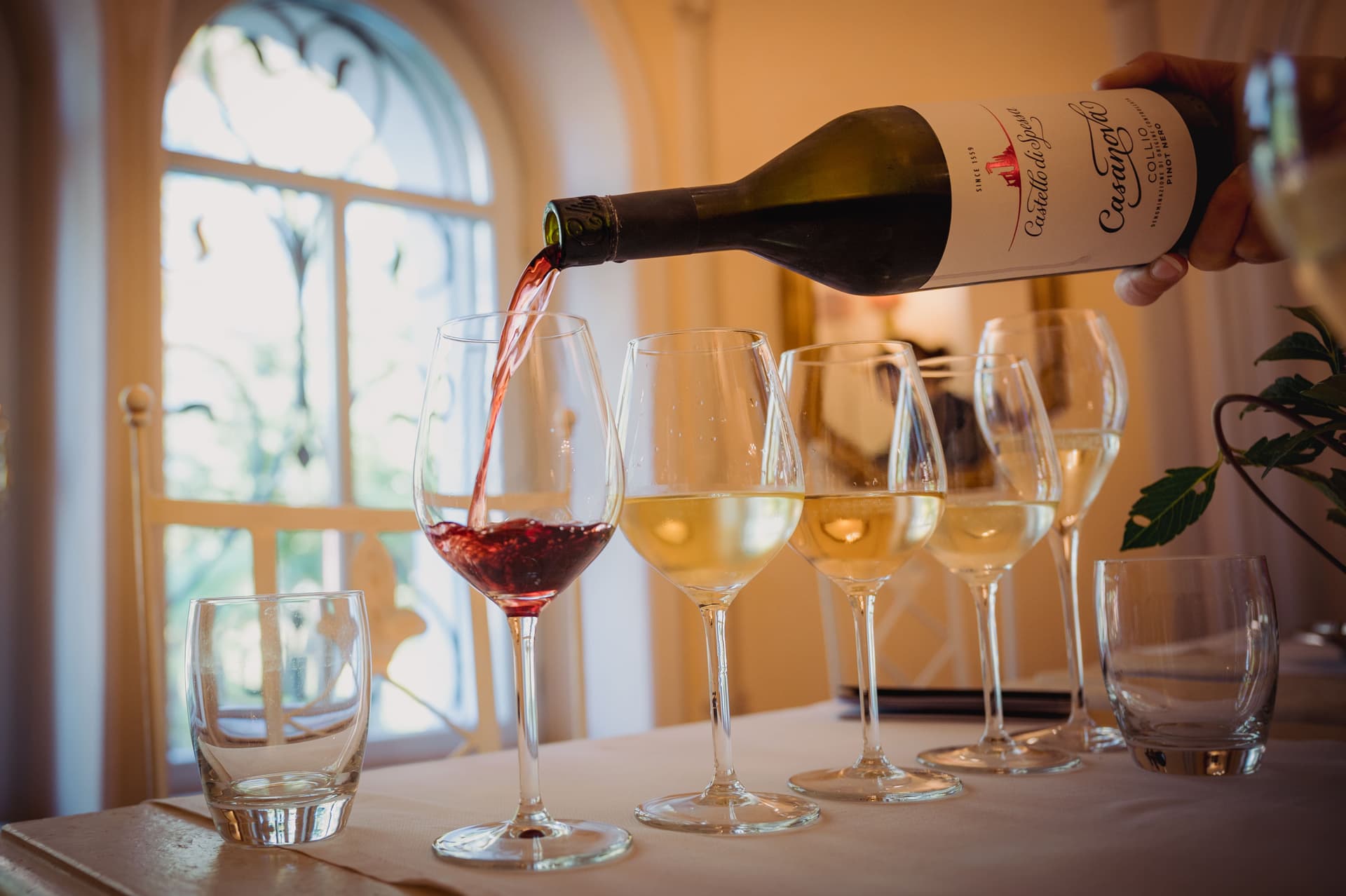 Degustação de vinhos e passeio no Castello Di Spessa