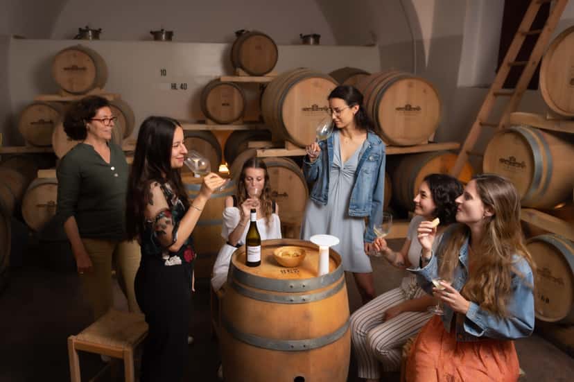 Experiência de vinho e comida "Le Vie Angarano"