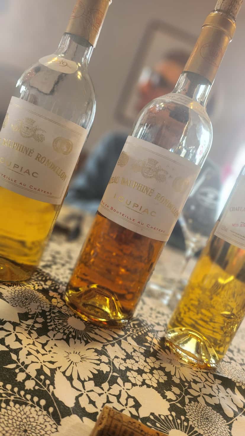 50 anos de Loupiac, Uma viagem sensorial em 5 vinhos (De 2000 a 1960)