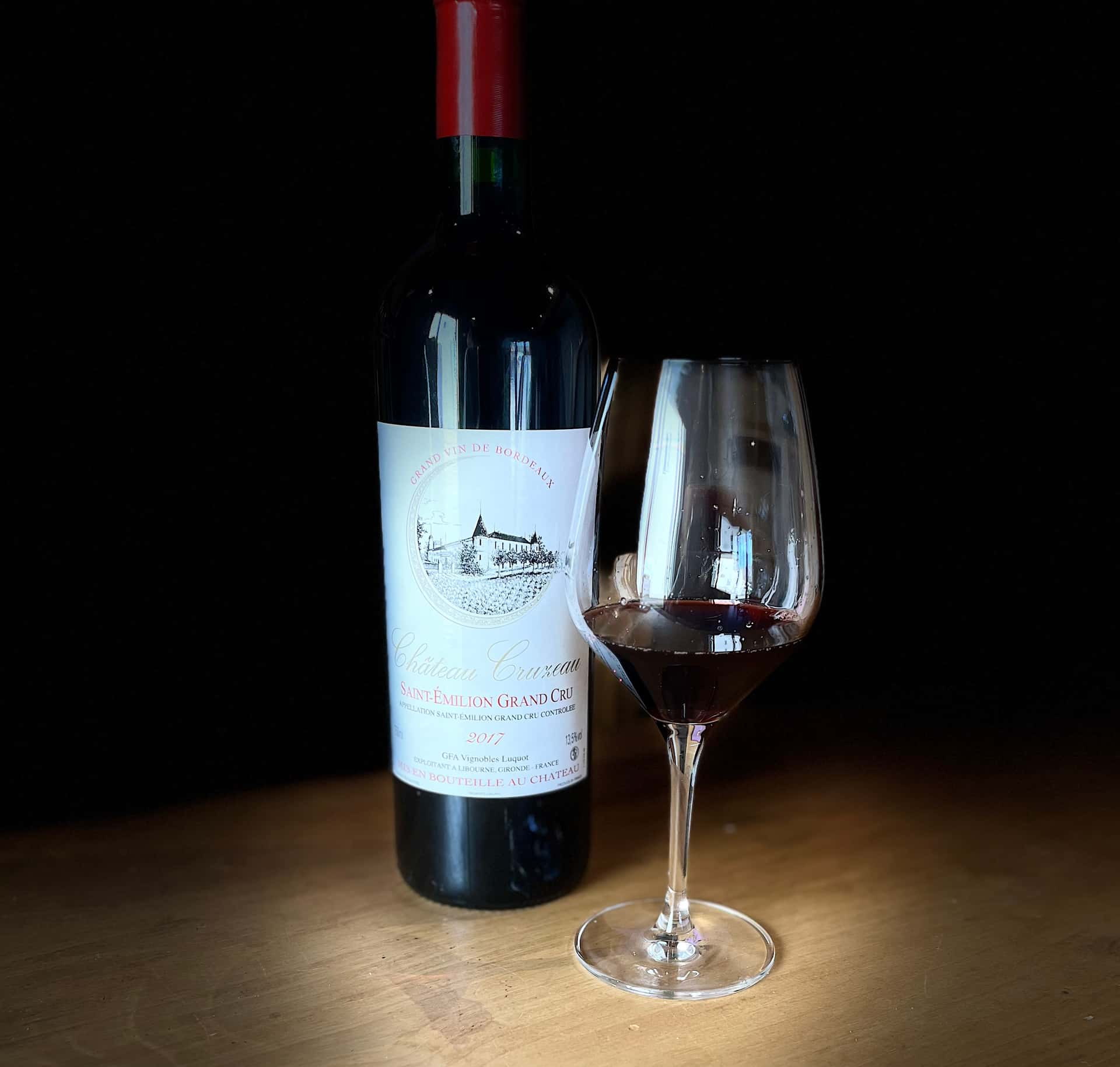 Vinprovning på Chateau Cruzeau