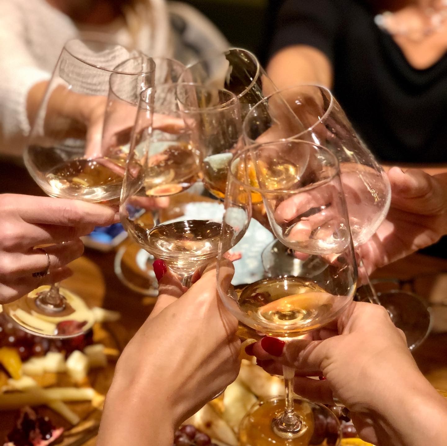 Weinprobe am Wine Point