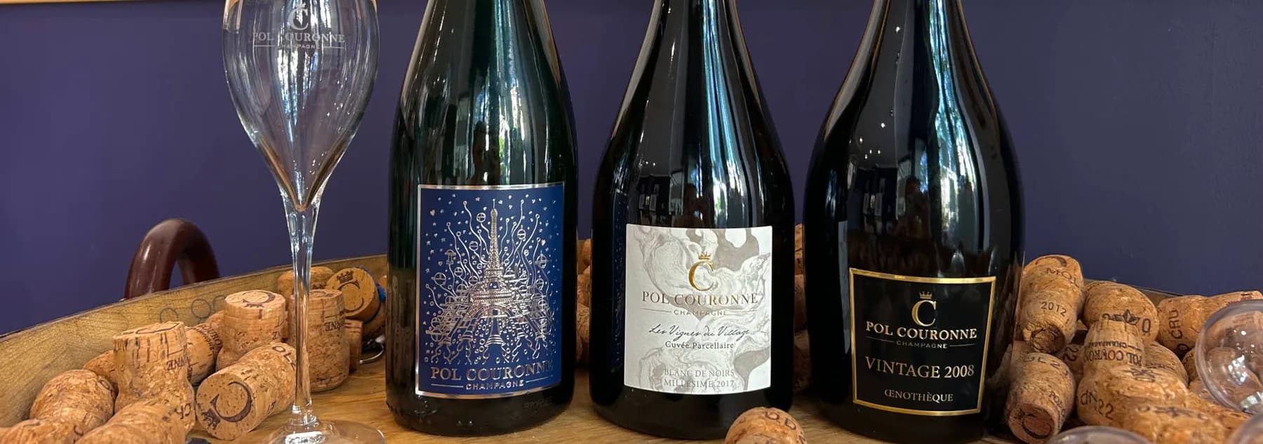 Champagne Pol Couronne: Taste 3 Exceptional Vintages