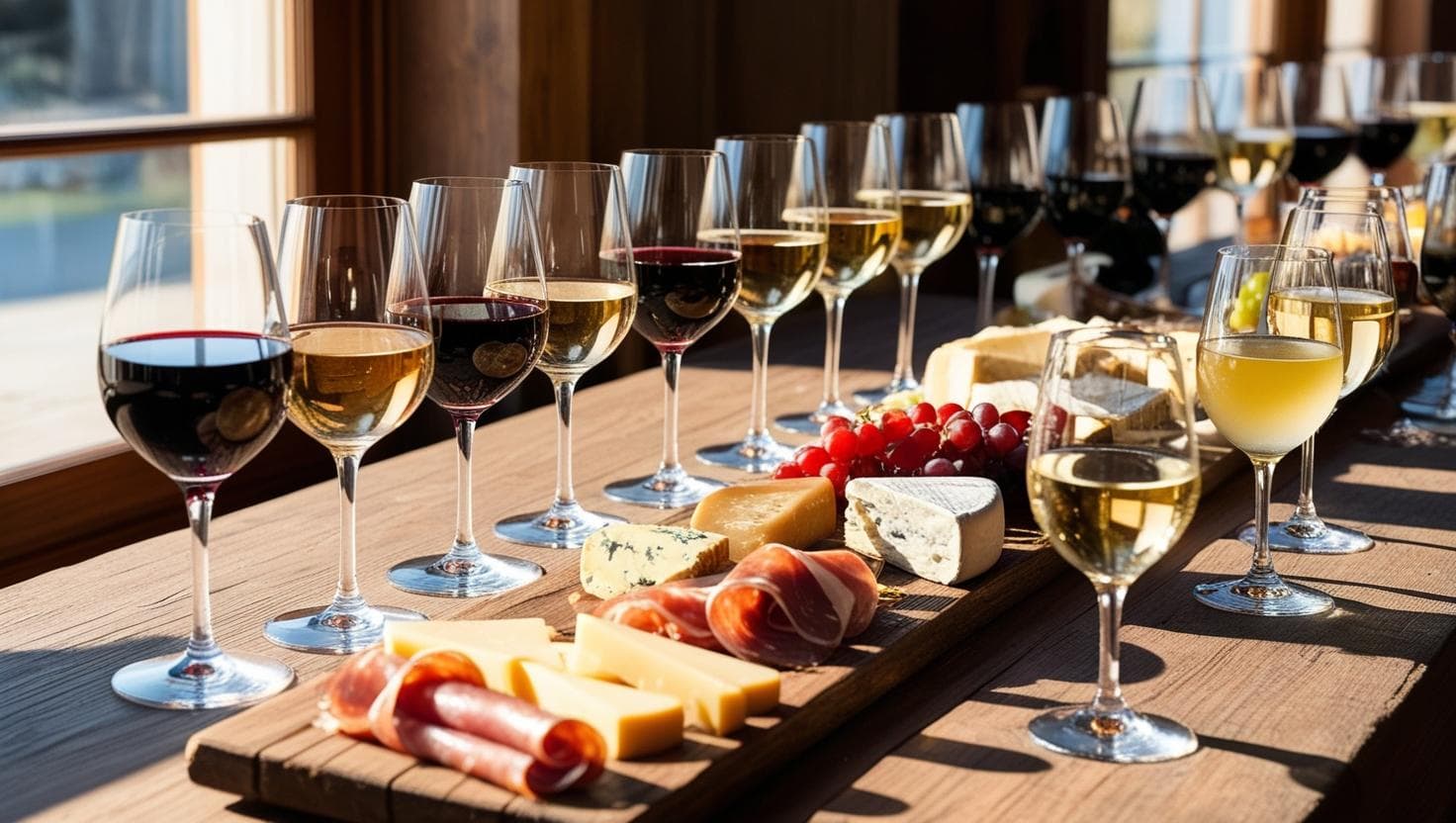 Besichtigung des Weinguts und Verkostung von 4 Weinen mit…