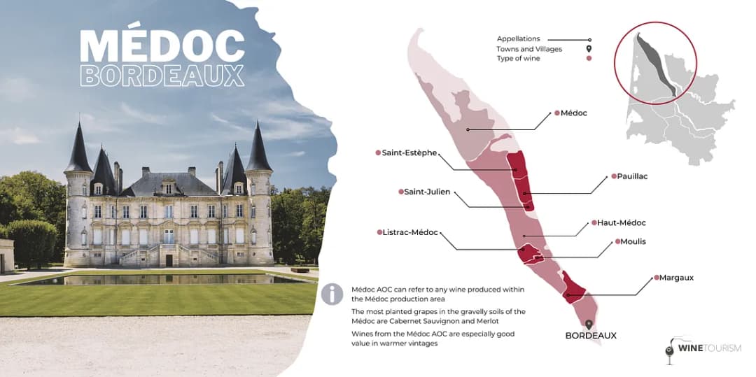 Medoc-map-bordeaux