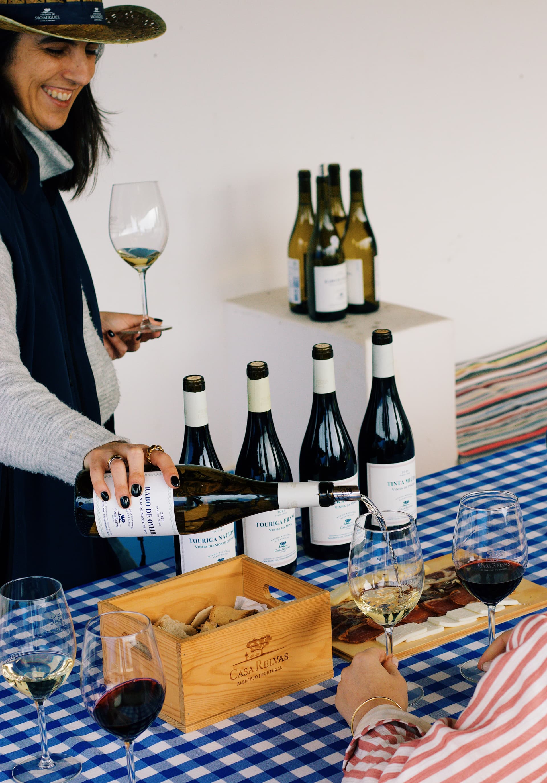 Cata y tour de vinos premium en Casa Relvas