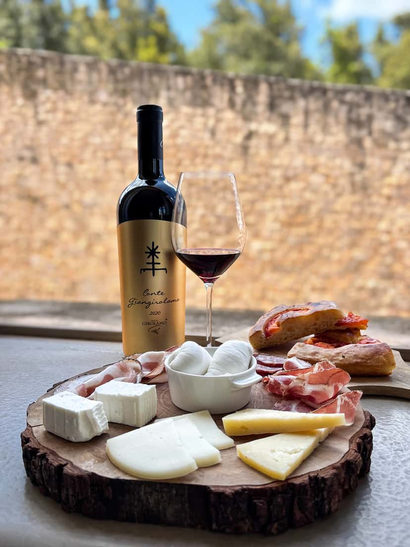 Tour pela vinícola e degustação VIP de vinhos na Tenute Girolamo em Valle d'Itria