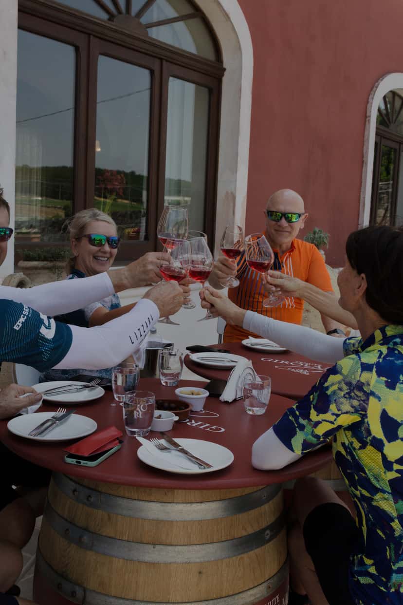 Degustação de vinhos VIP e passeio de bicicleta