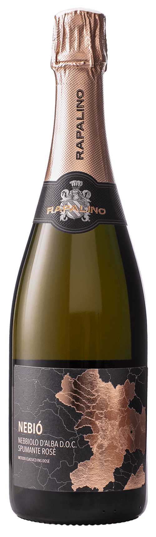 Nebbiolo d'Alba Spumante Rosé DOC Classic Method Pas Dosé