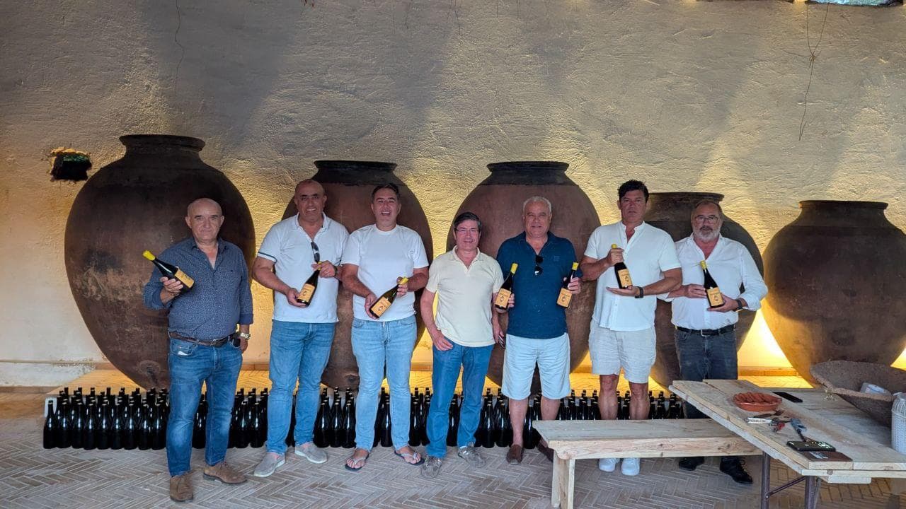 Dégustation de vins en amphore au domaine Malápio à Bairrada