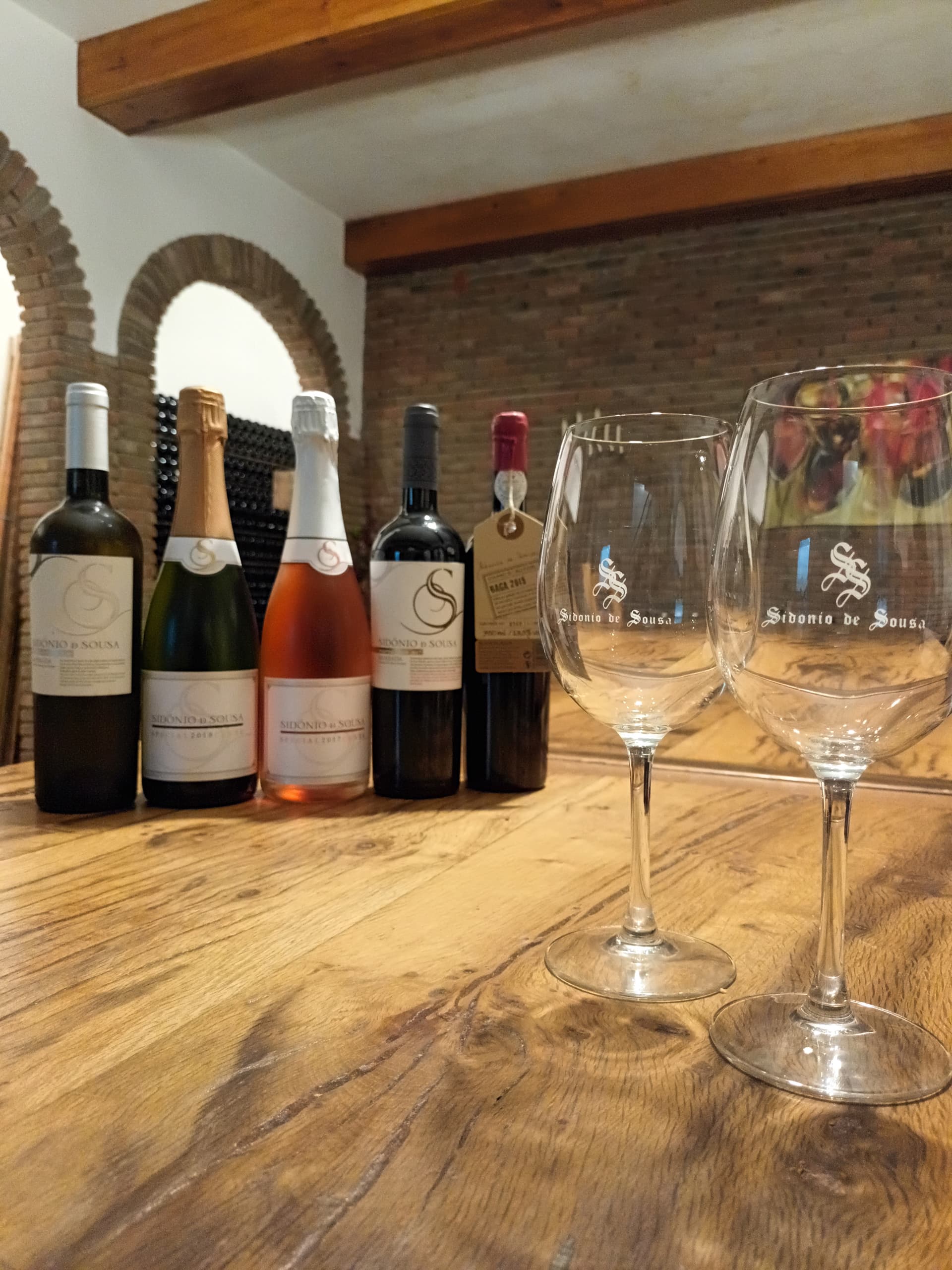 Weinerlebnis bei Sidónio de Sousa Weinen
