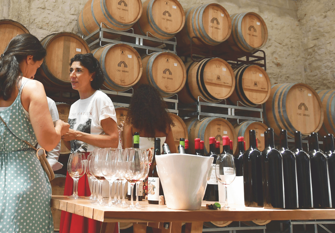 Winery Visit, Wine Tasting, and Gastronomy