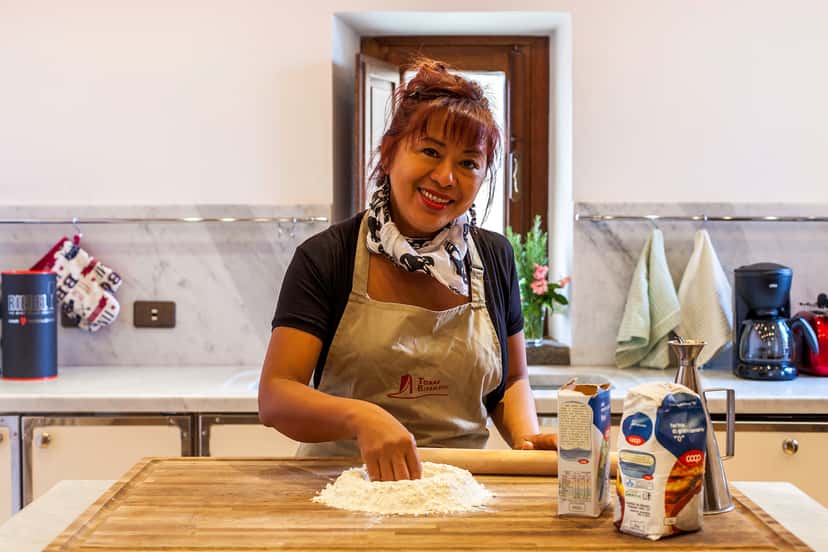 Aula de culinária com degustação e almoço