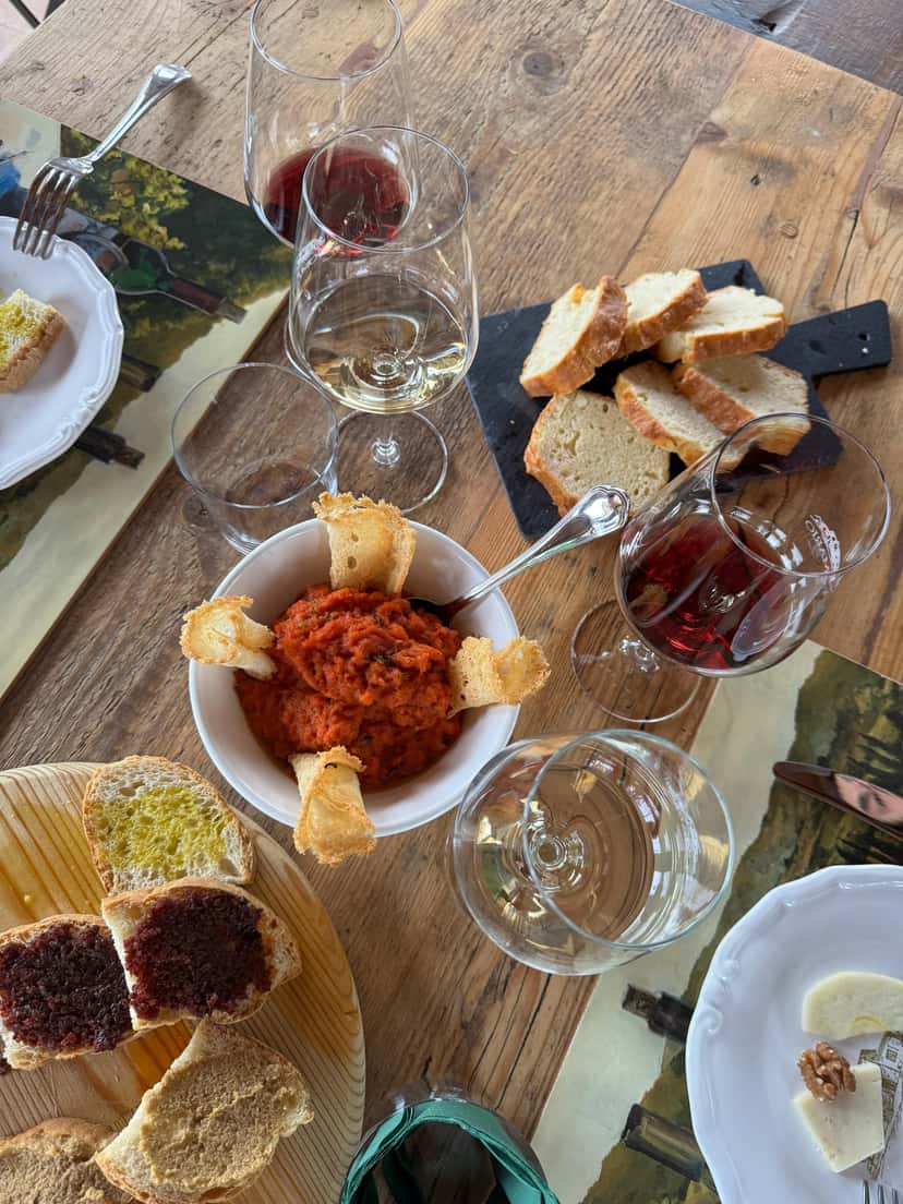 Umbria Gourmet Brunch & Wine Pairing at Pomario