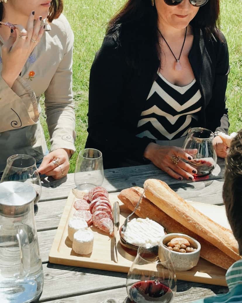 Sustainable Winery Tour and Garden Picnic