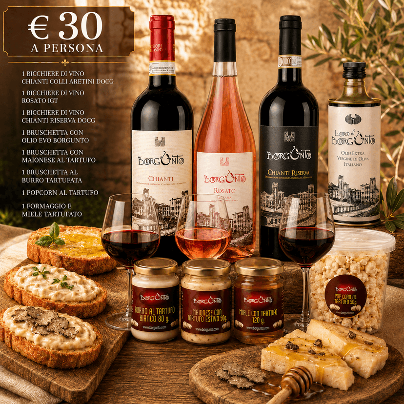 Degustazione Di Prodotti Toscani Nel Centro Storico