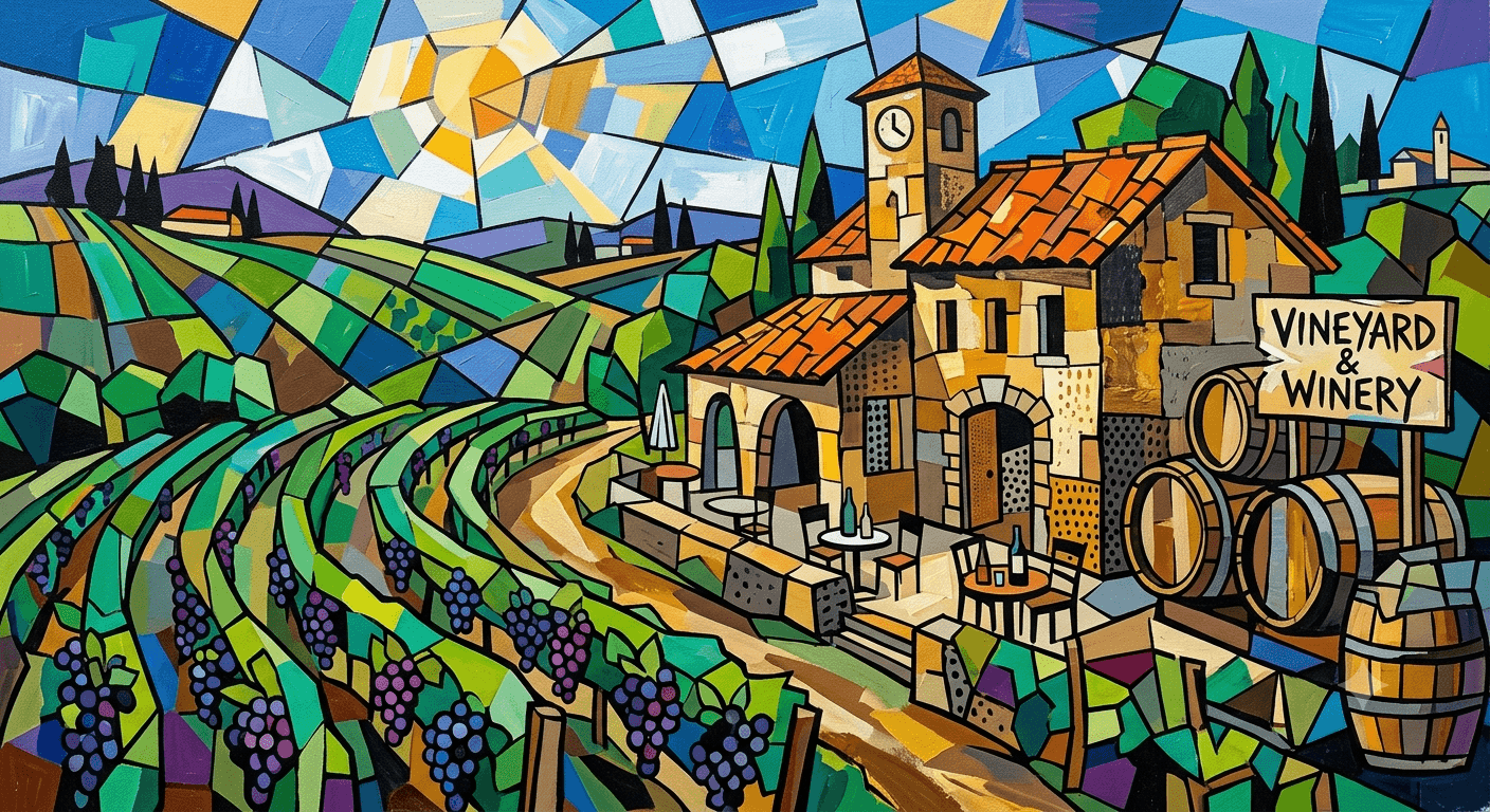 Walk through the vineyard