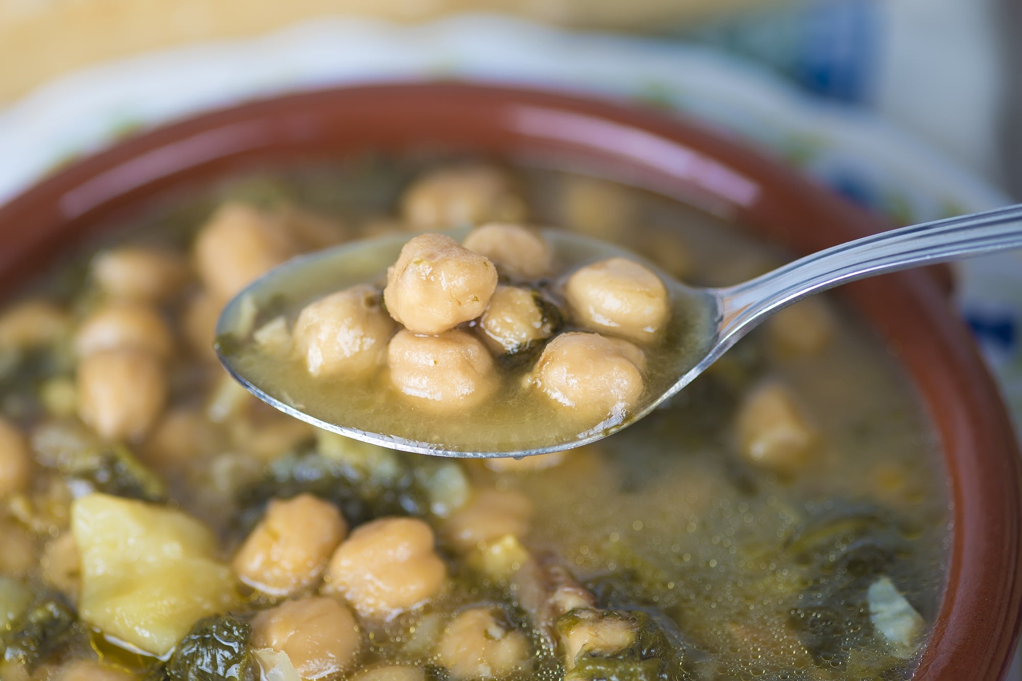 Must try dished of Spain - Potaje de Garbanzos - Soup that Warms the Belly and the Soul