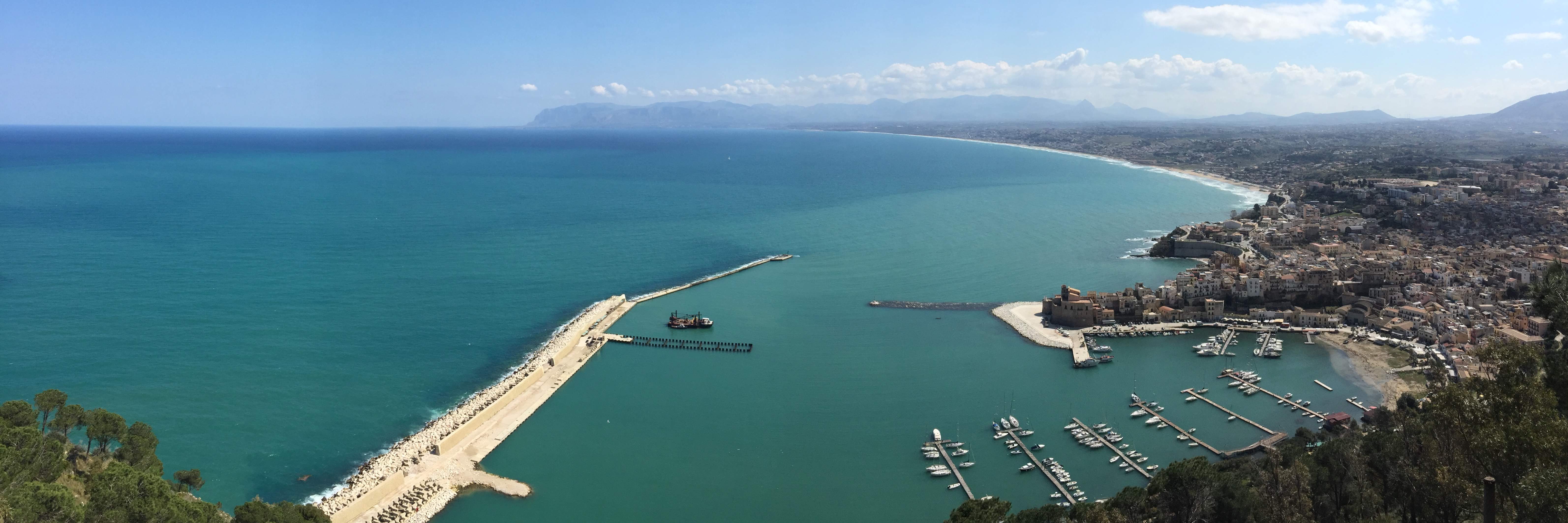 Castellammare del Golfo, regione vinicola della Sicilia, Italia