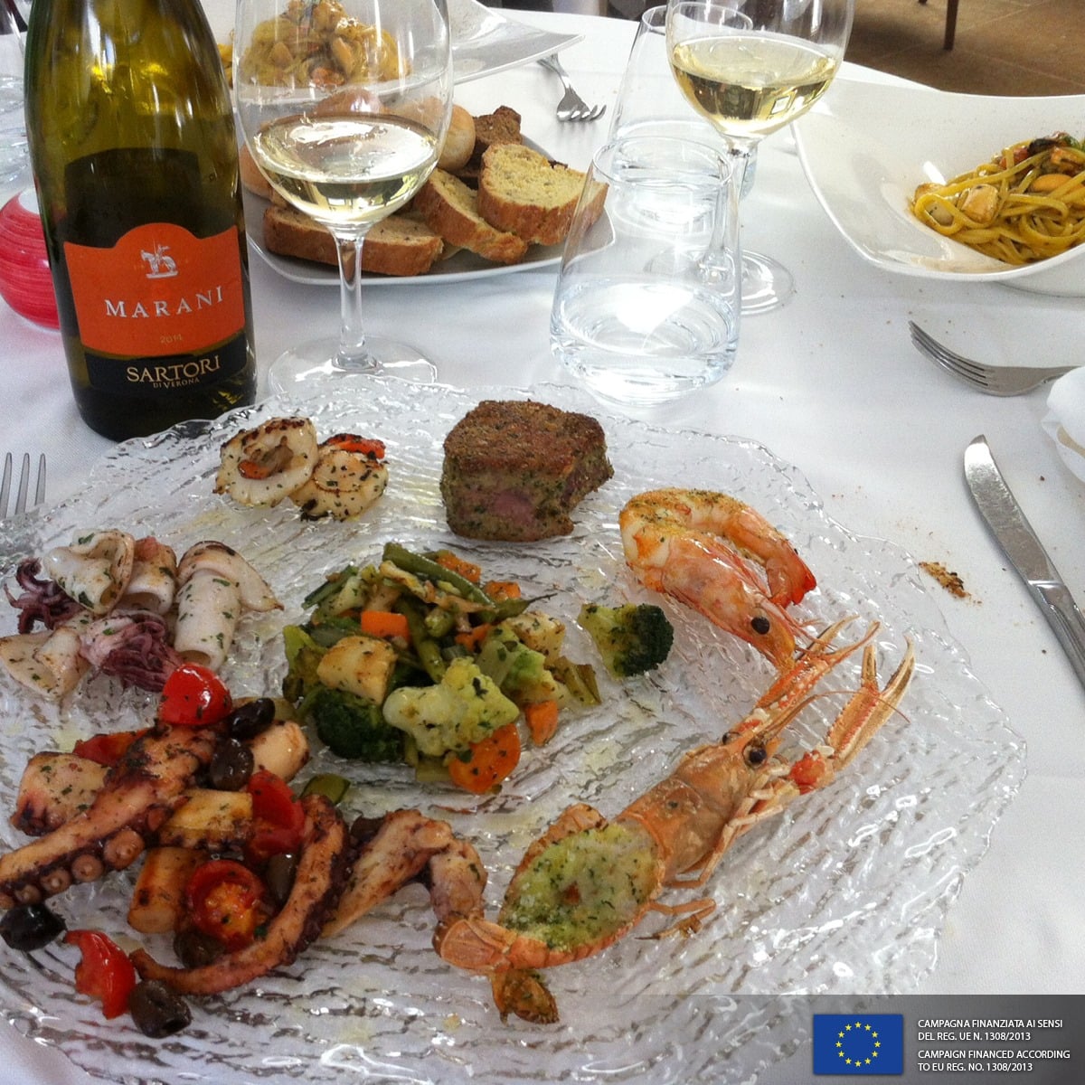 dégustation à la Casa Vinicola Sartori