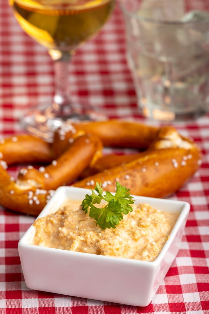 The Spundekäs Spread With Pretzel