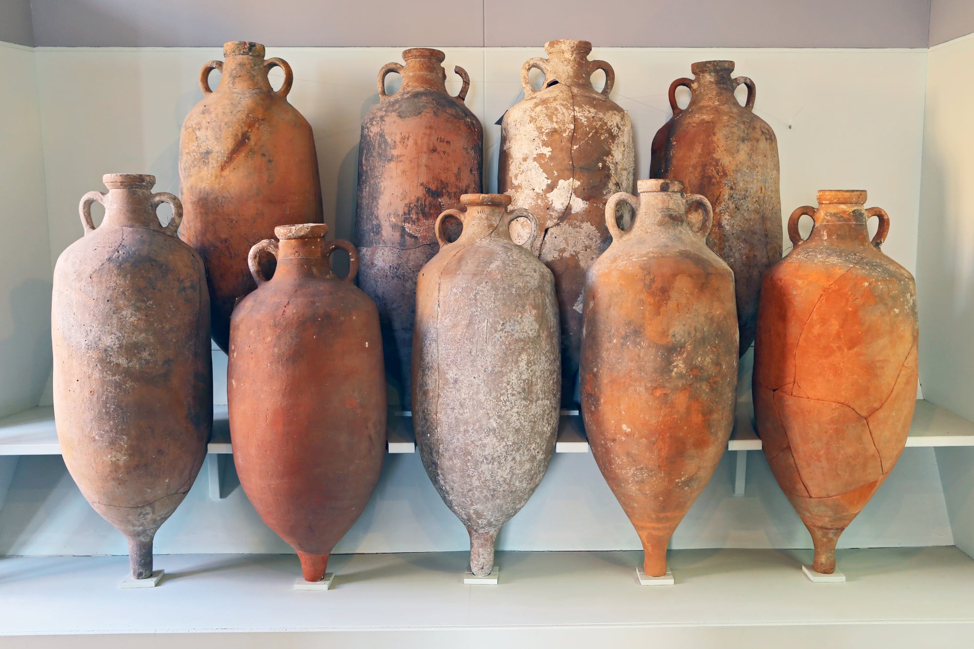 Amphoras Used For Greek Wines