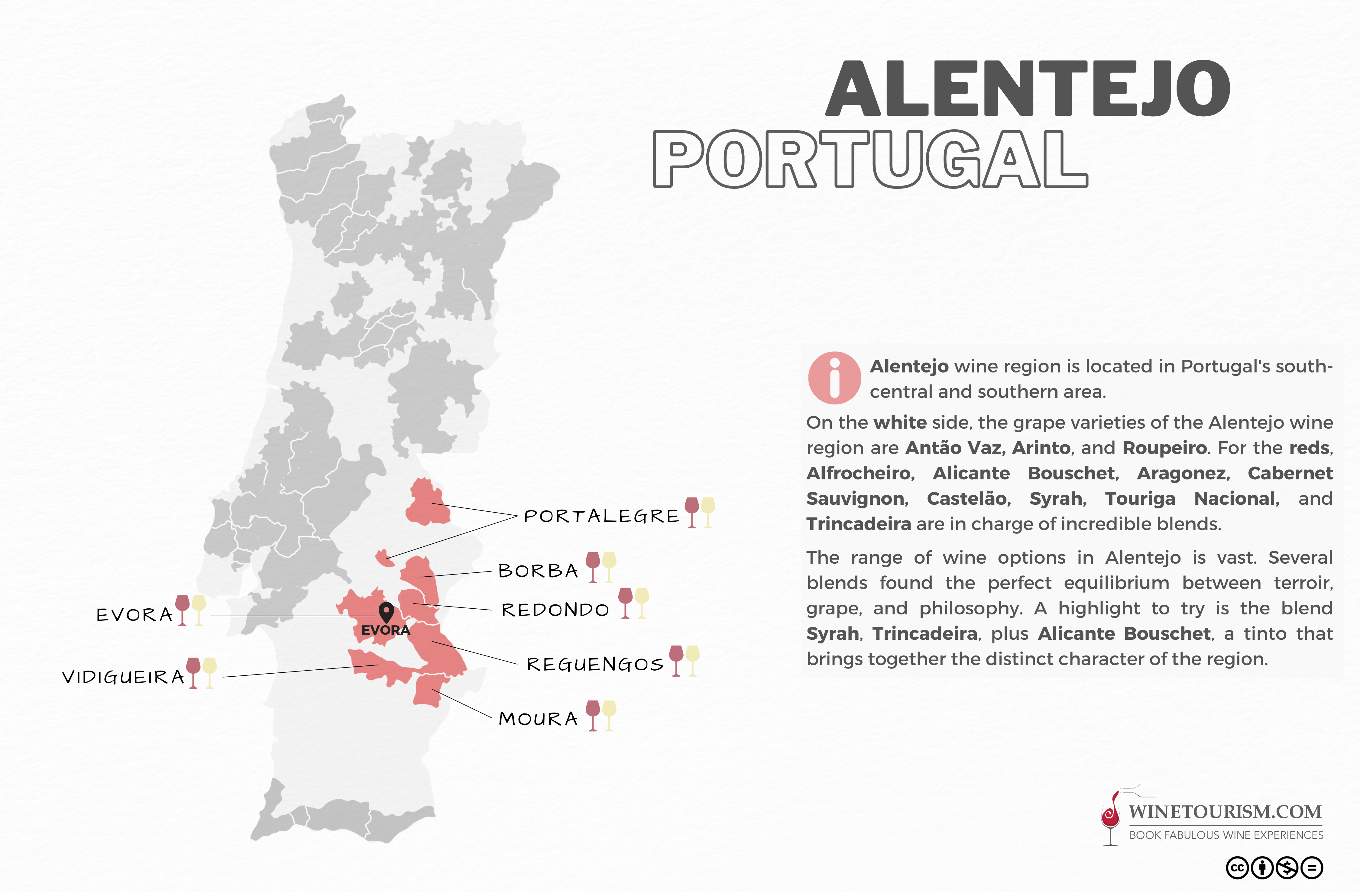 Carte des vins de l'Alentejo (1)