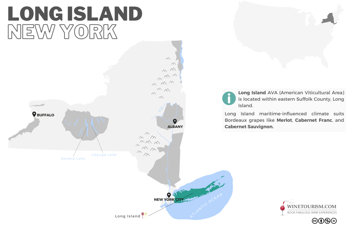 Long Island - Wine Region in New York, United States | Winetourism.com