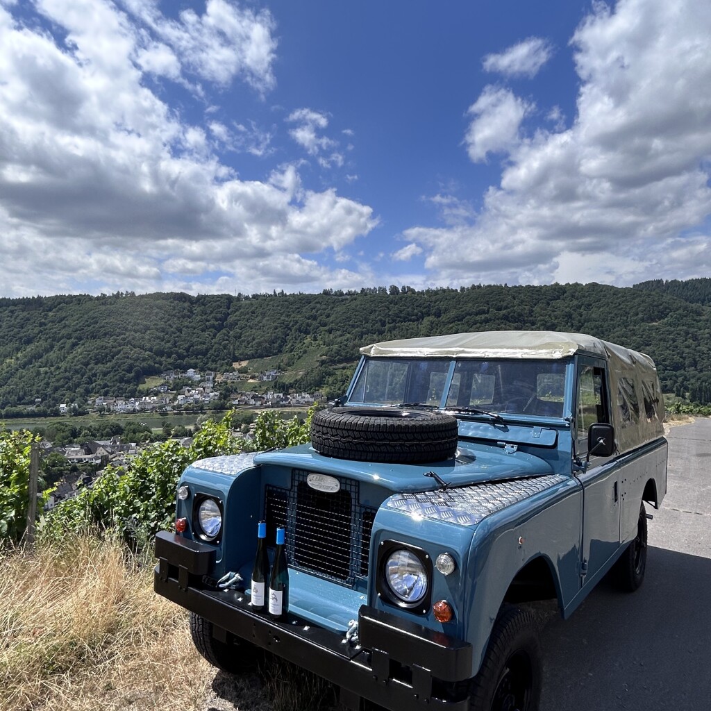Vintage Land Rover Wine Tour in Mosel Valley | Villa Huesgen ...