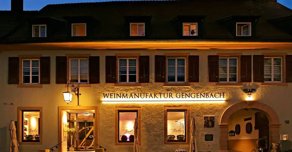 Weinmanufaktur Gengenbach-Offenburg - Baden | Winetourism.com