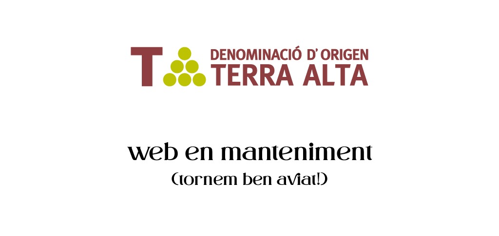 Consejo Regulador DO Terra Alta