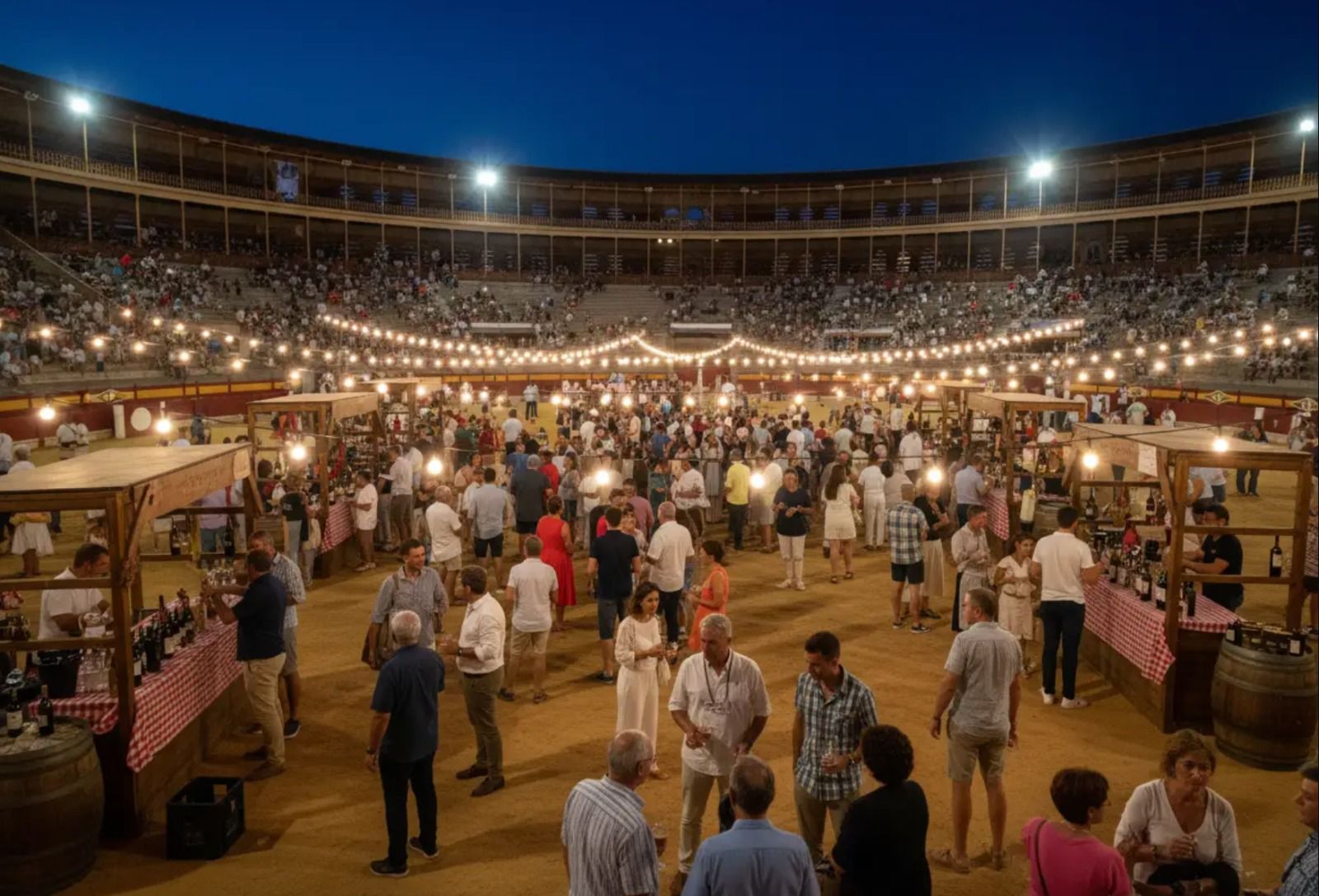 Recreacio-n-de-la-feria-vinoteando-en-la-plaza-de-toros-de-alicante