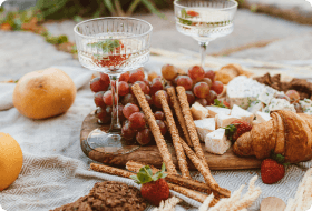 Pique-nique et visites de vignobles